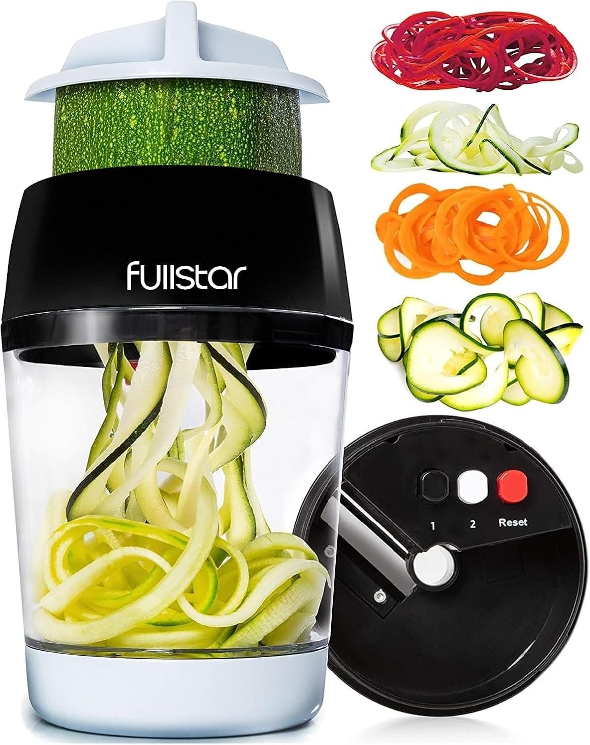 Fullstar – Vegetable Spiralizer & Slicer, Veggie Noodle Maker Kitchen Gadget