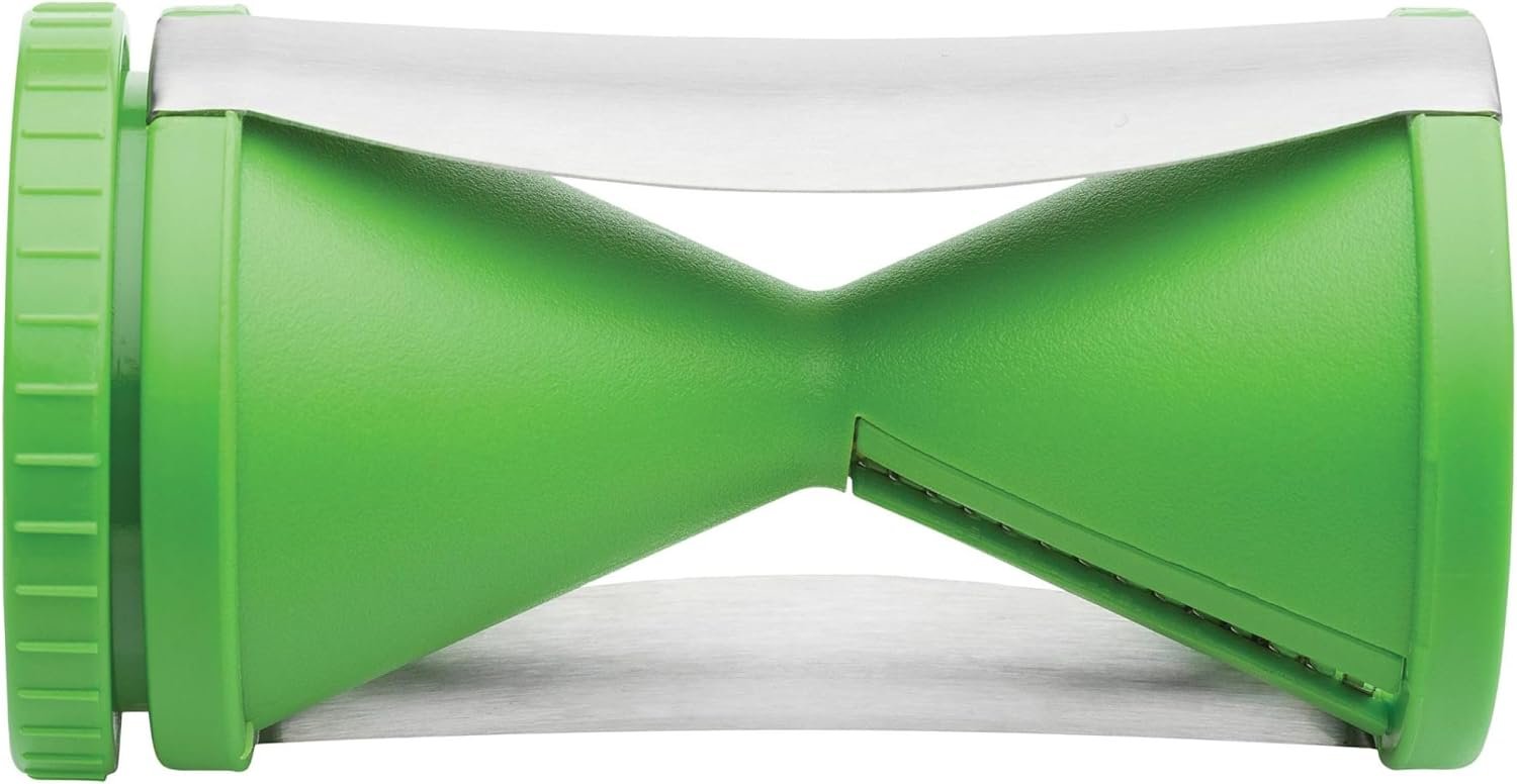 HIC Kitchen Spiral Vegetable Slicer, 18/8 Stainless Steel Blades