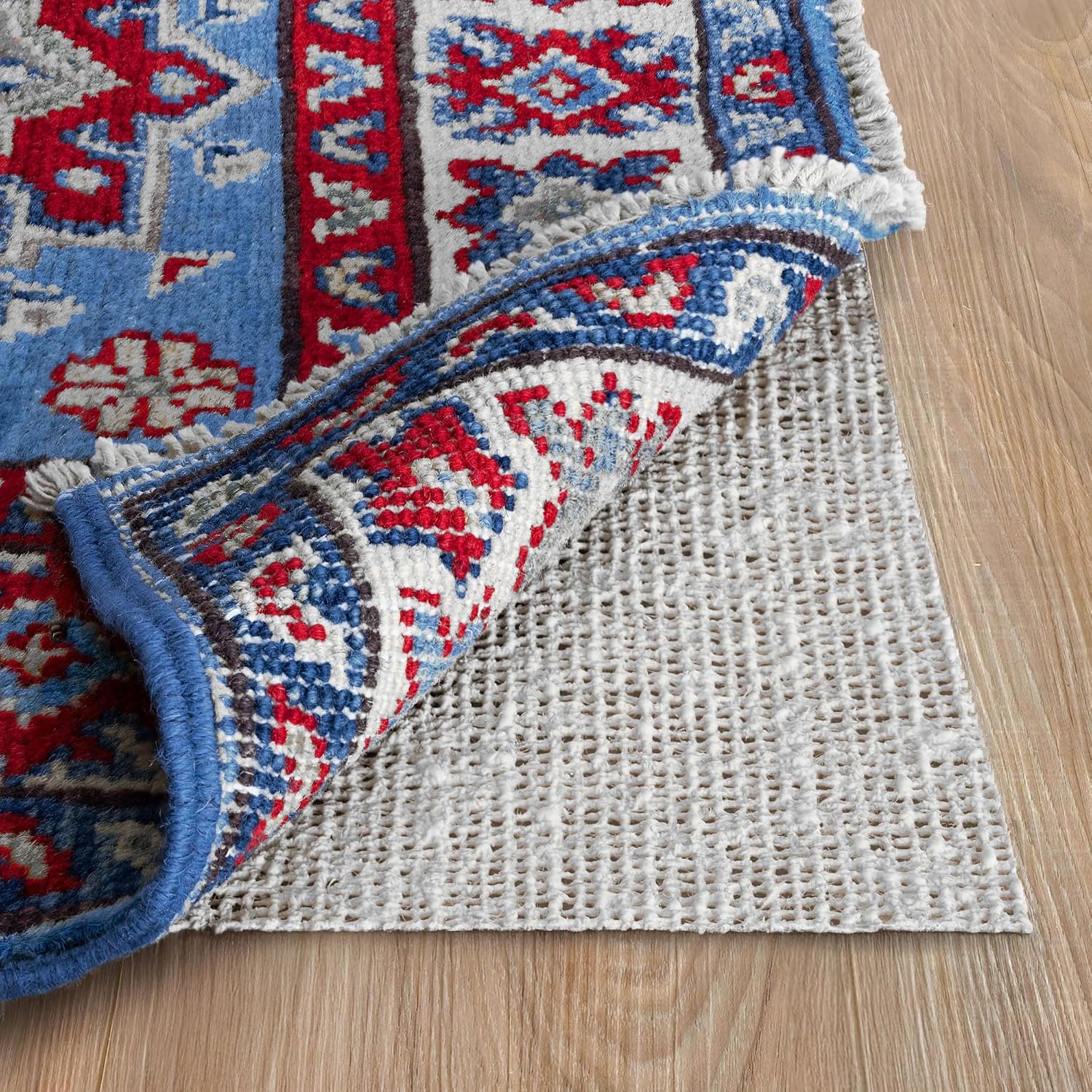 RUGPADUSA – Nature’s Grip – 3’x5′ – 1/16″ Thick – Rubber and Jute – Eco-Friendly Non-Slip Rug Pad – Safe for Your Floors and Your Family, Many Custom Sizes