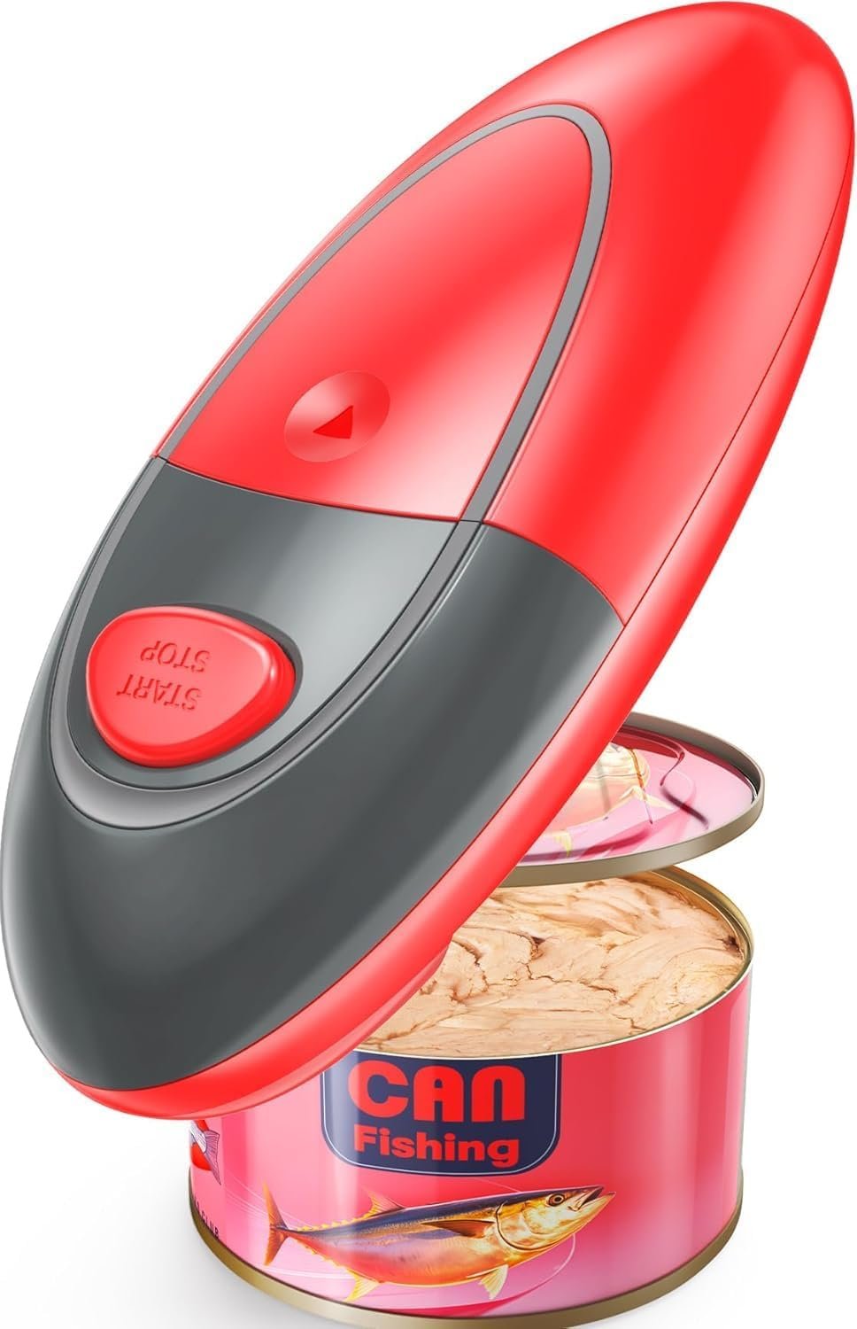 Electric Can Opener Fits Almost All Can Sizes for Seniors with Arthritis, Hand Held Battery Operated Can Opener with Smooth Edge, Food Safe Kitchen Gadgets Automatic Can Opener for Kitchen
