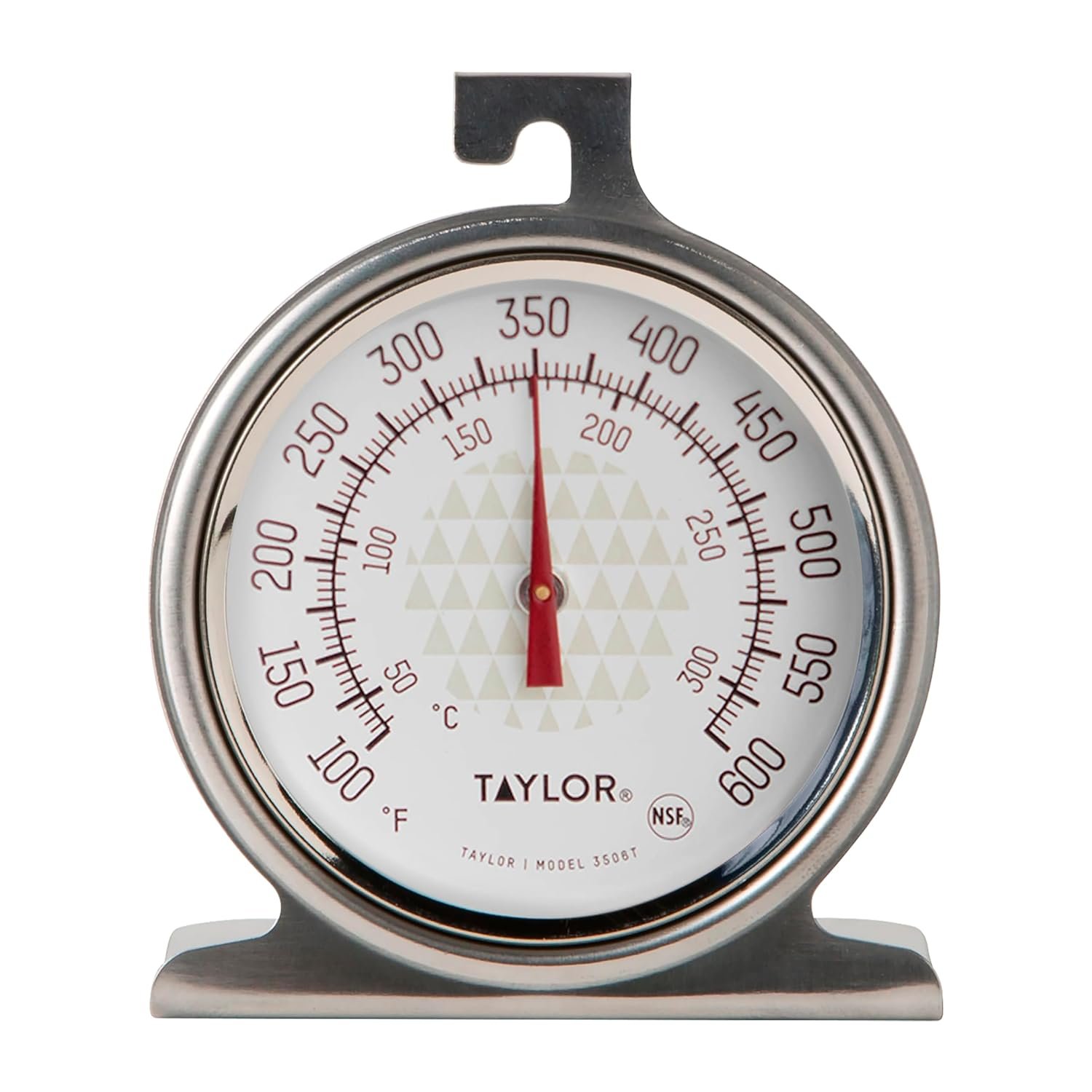 Taylor Large 2.5 Inch Dial Kitchen Cooking Oven Thermometer, Analog