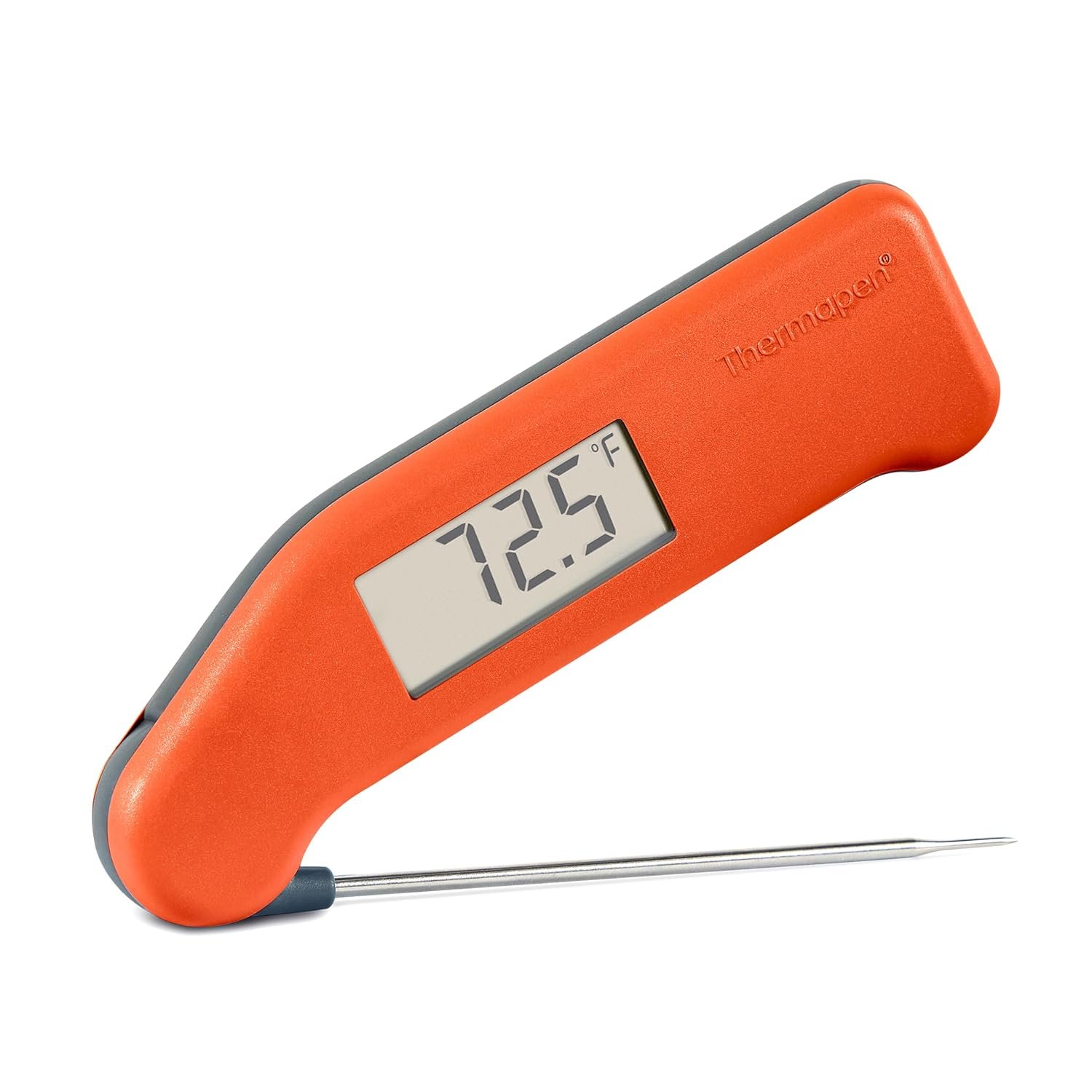 ThermoWorks Classic Thermapen, Highly-Rated Instant-Read Thermometer – Cayenne Pepper Red