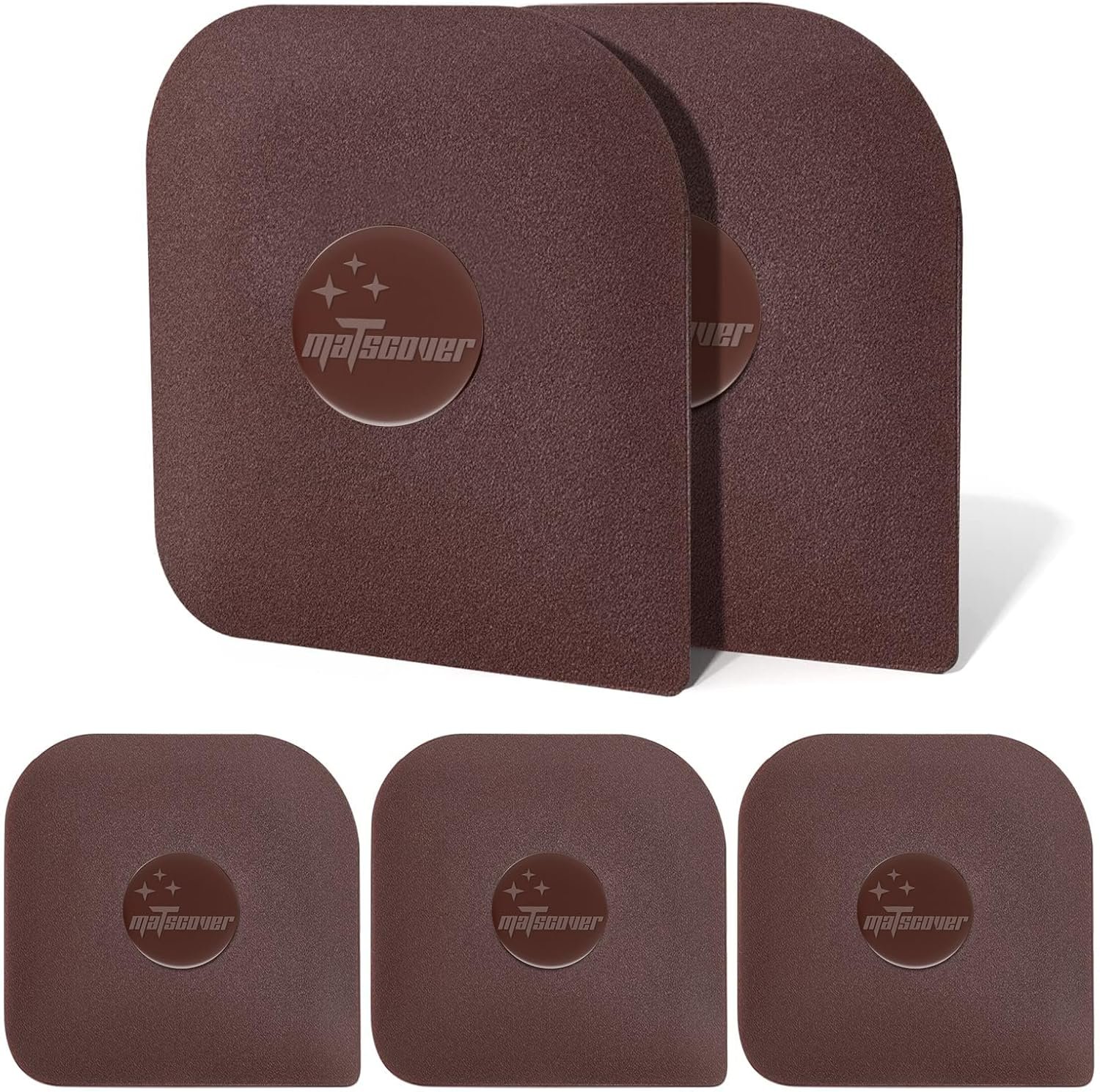 Pan Scraper, 5 Pcs Pot & Dish Scraper Plastic, Sturdy Scraper Kitchen Tool